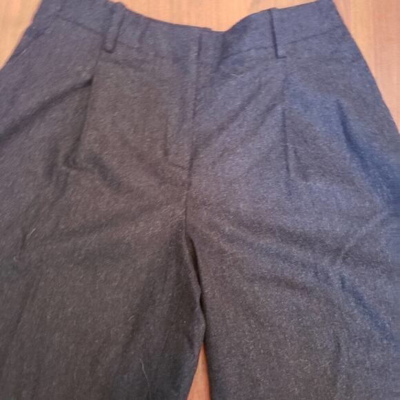 LAFAYETTE 148 WIDE LEG WOOL/CASHMERE GRAY DRESS PANT SIZE 2 - Picture 3 of 6
